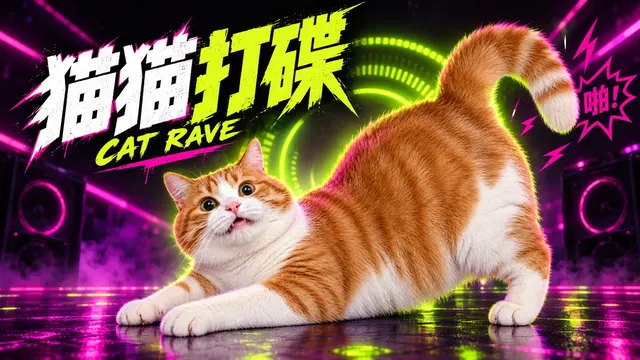 猫猫打碟 · Cat Rave封面